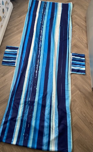 Striped beach chair cover - chair,