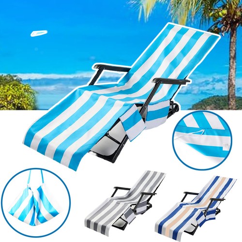 Striped beach chair - striped,