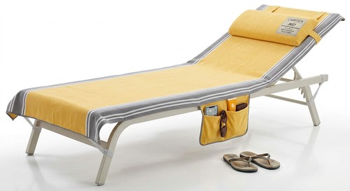 Microfiber sunbed towel cover - microfiber,