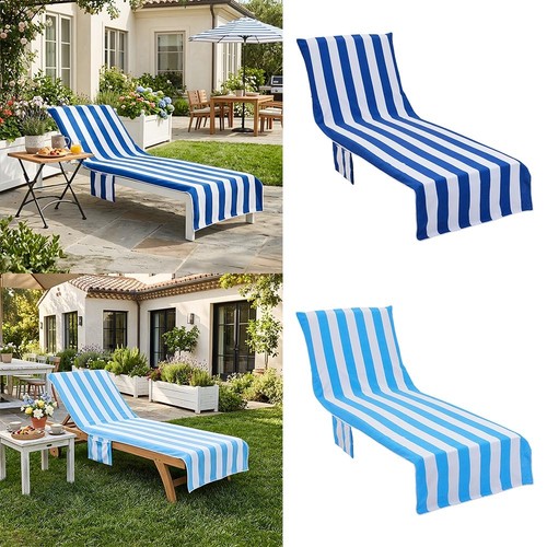 Striped beach chair - striped,