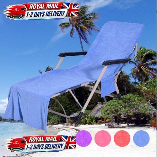 Beach chair cover microfiber - beach,